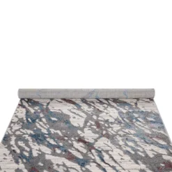 Alfombra Viqi Waves Rosa 80x150cm