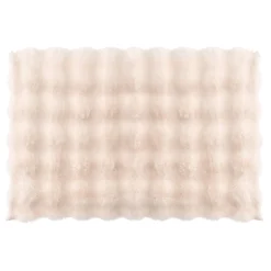 Alfombra wc blanca 50x80cm