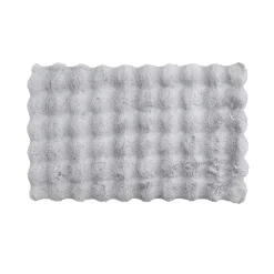 Alfombra wc gris 50x80cm