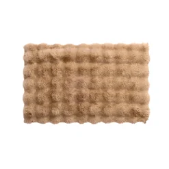 Alfombra wc marrón 50x80cm