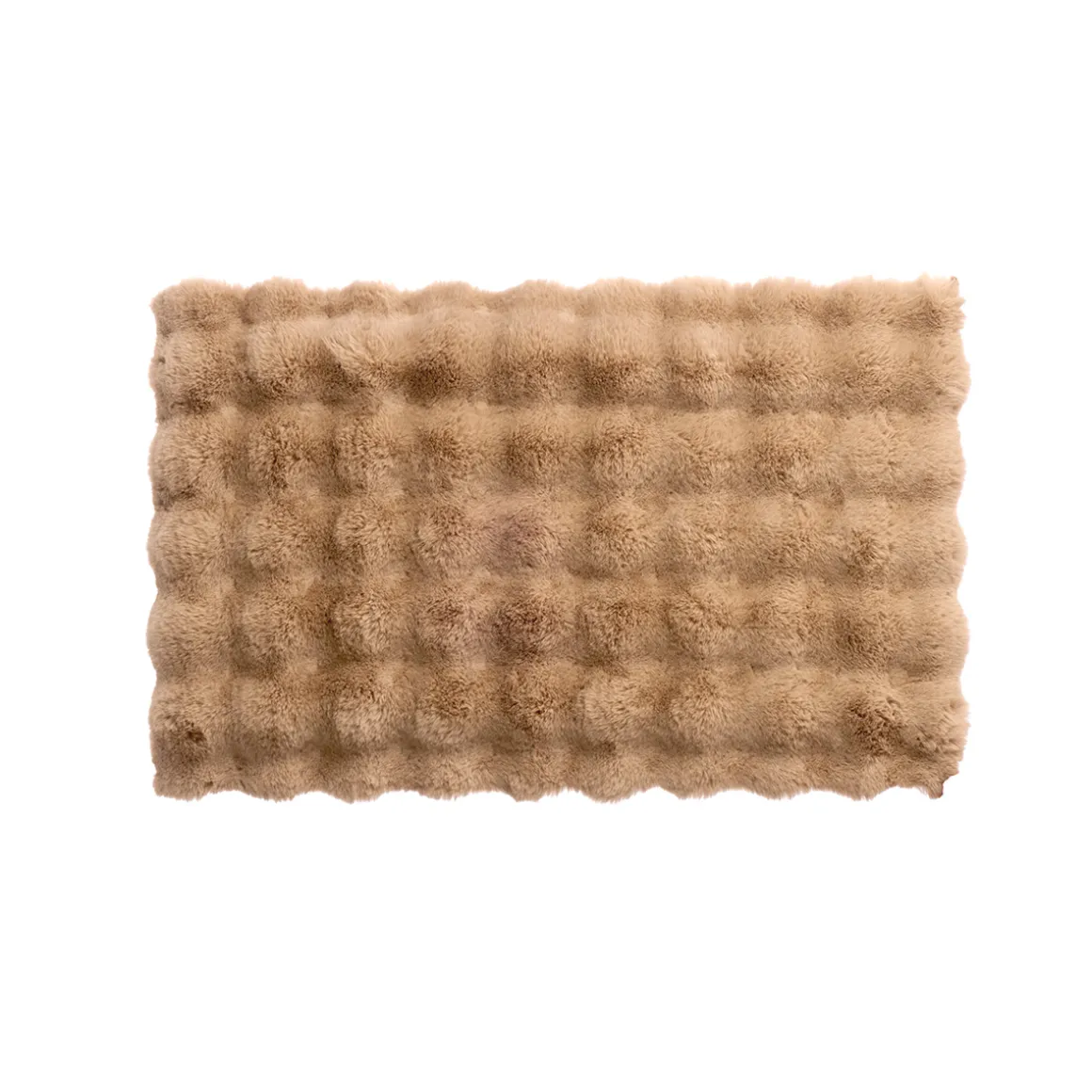 Alfombra wc marrón 50x80cm