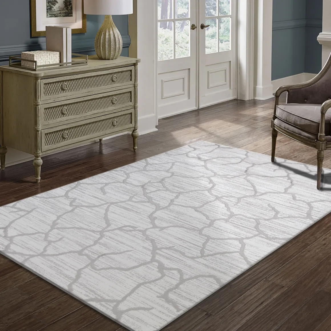 Alfombra Weston Gris 160x235cm