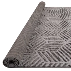 Alfombra Zaha Antracita 200x285Cm