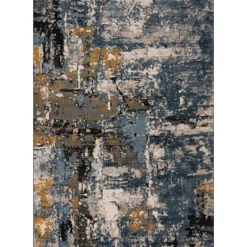 Alfombra Zaha Azul Abstract 120x160Cm