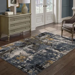 Alfombra Zaha Azul 200x285Cm