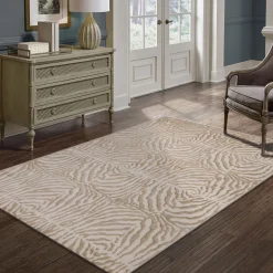 Alfombra Zaha Beige Cebra 200x285Cm