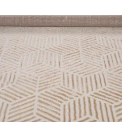 Alfombra Zaha Beige Geométrico 200x285Cm