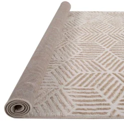 Alfombra Zaha Beige Geométrico 120x160Cm