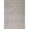 Alfombra Zaha Geométrica Beige 80x150Cm