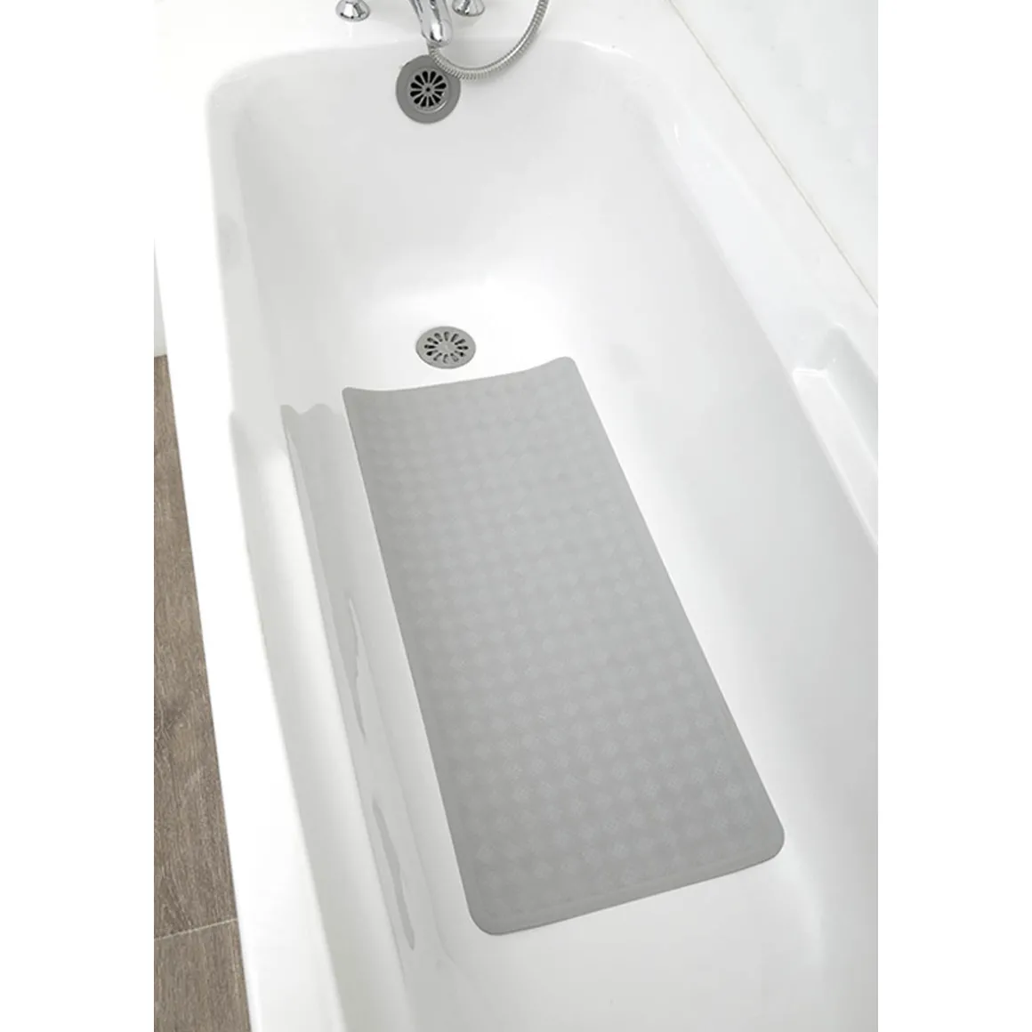 Alfombrilla P/Bañera Antidesliz. 34x74Cm