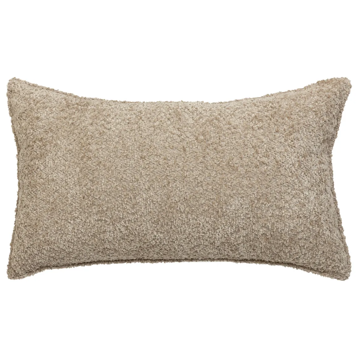 Almohada Bouclette Gris Pardo 30x50cm