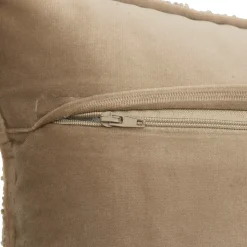 Almohada Bouclette Gris Pardo 30x50cm