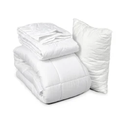 Almohada de algodón percal microgel 50x70cm