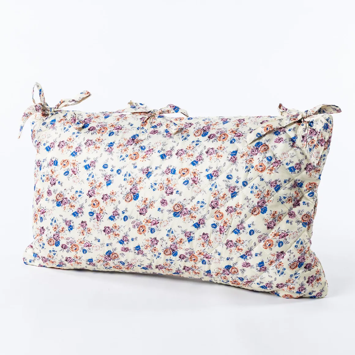 Almohada Floral Rosa Pastel 30x50cm