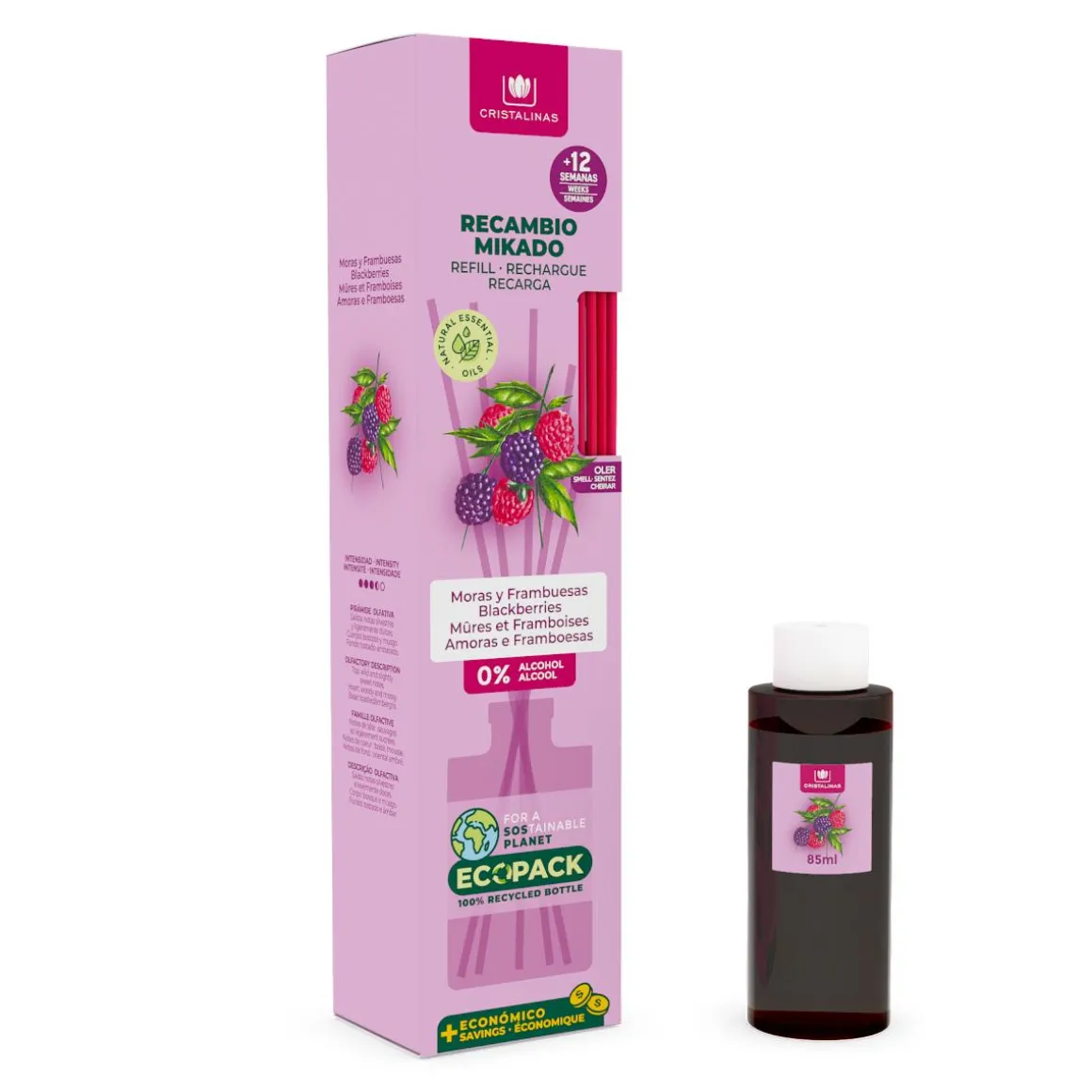 Ambientador mikado frutos rojos 85ml