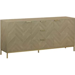 Aparador CHEVRON beige de mdf