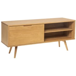 Aparador DIGHA marrón claro de madera roble