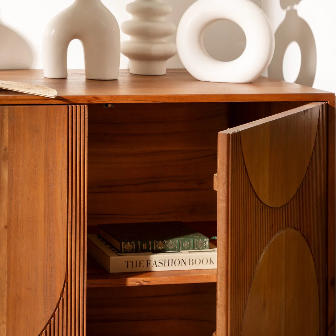 Aparador NANDA de madera acacia 90.5cm