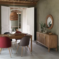 Aparador SABOR marrón de madera acacia