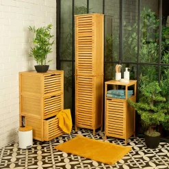 Armario Alto P/Baño Sicela 34x24x170Cm