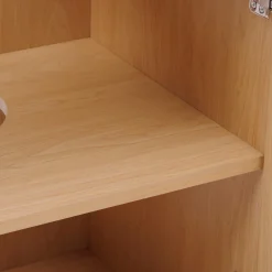 Armario para lavabo con 2 puertas LIORA marrón