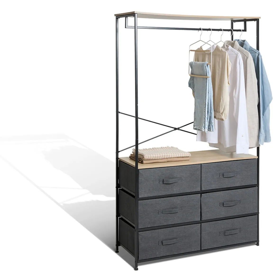 Armario TISSA con 6 cajones 167cm