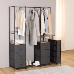 Armario TISSA gris oscuro