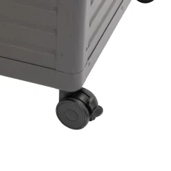 Baúl de acero gris EDENIO