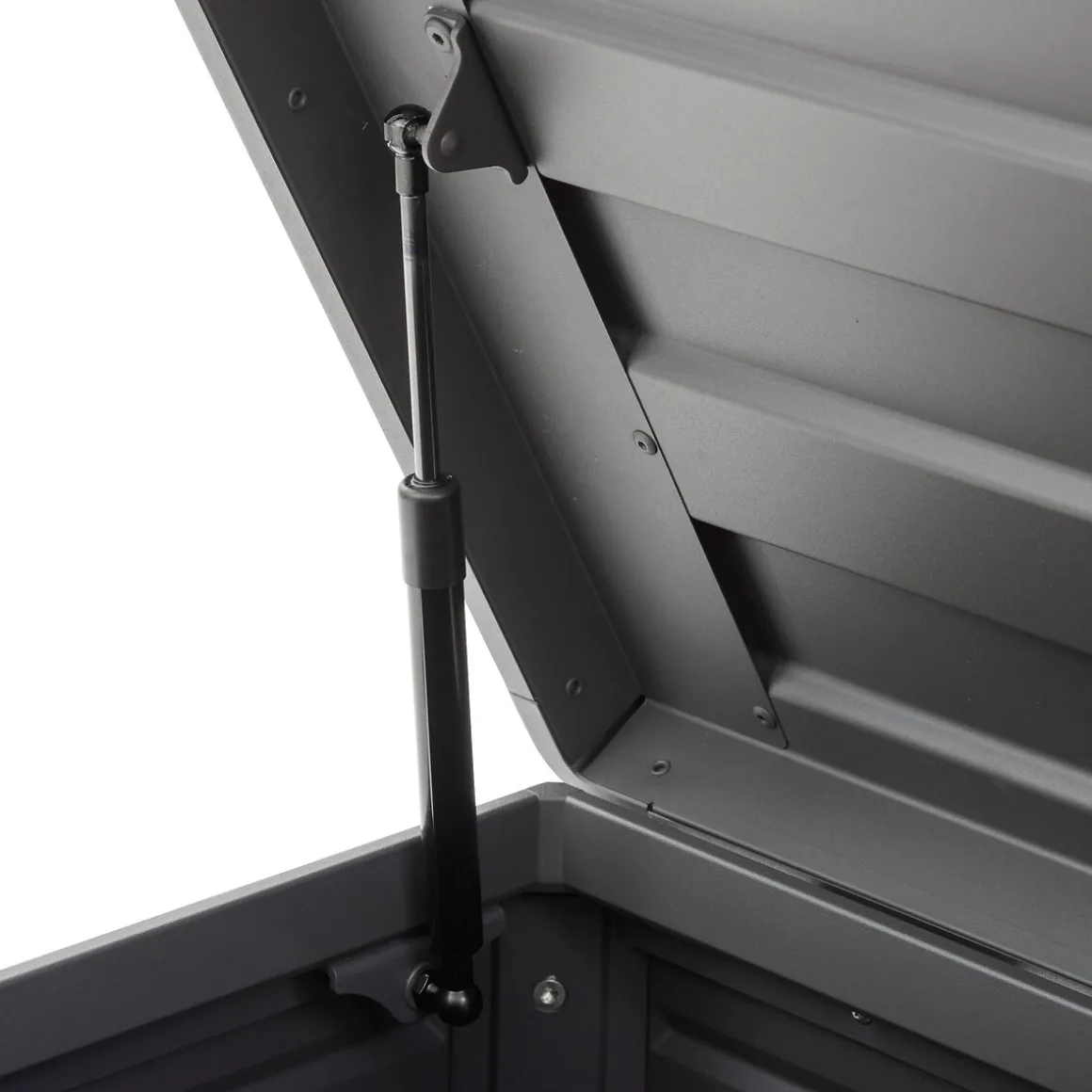 Baúl de acero gris EDENIO