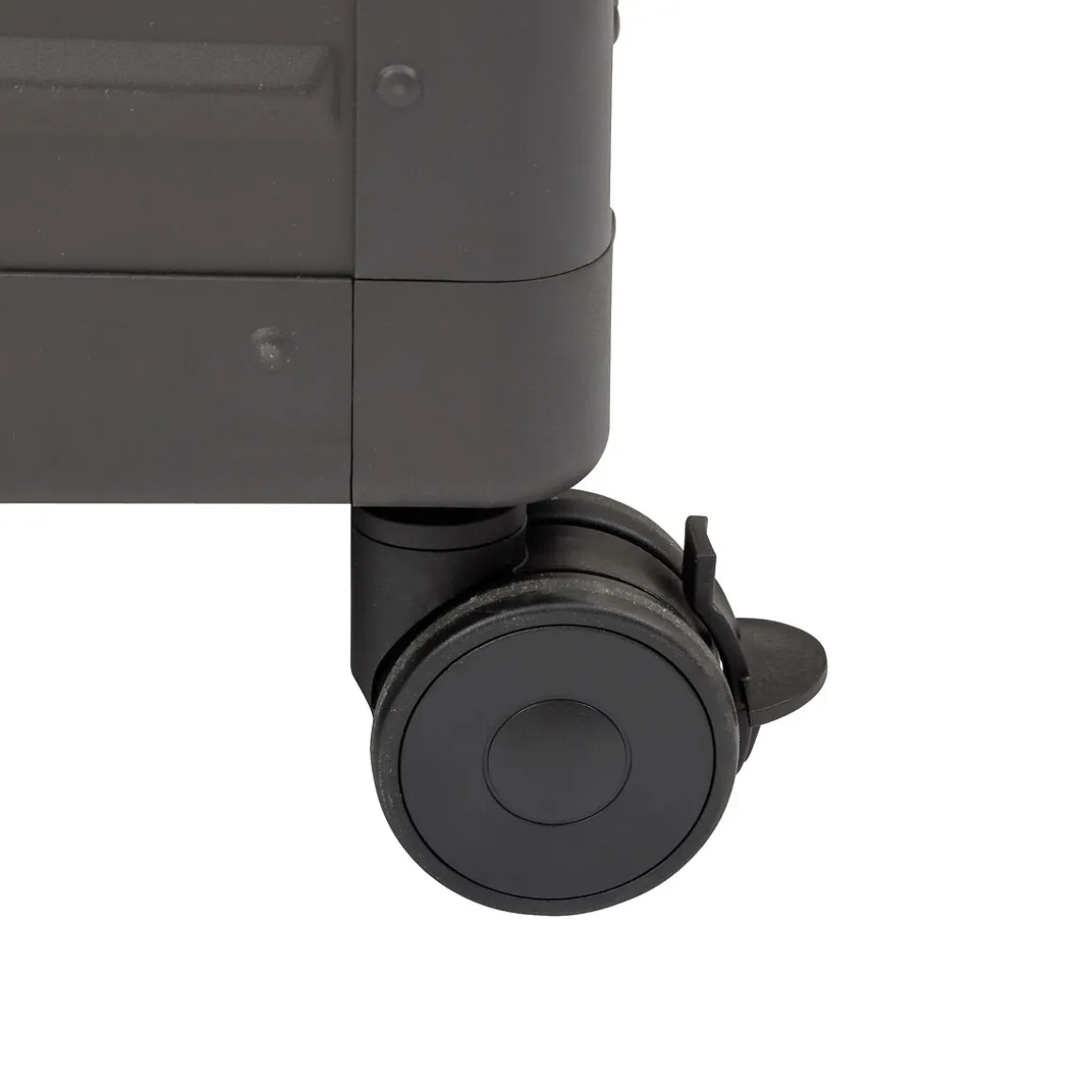 Baúl de almacenaje EDENIO de acero gris