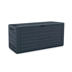 Baúl de almacenaje exterior PP antracita