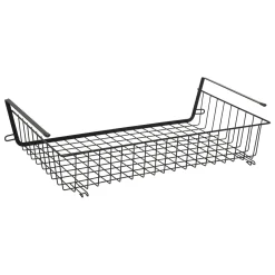 Balda Negra Metálica Colgante Para Almacenaje