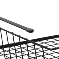 Balda Negra Metálica Colgante Para Almacenaje