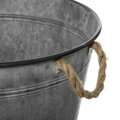 Balde Decorativo Home Edition Gris De Zinc 30.5cm