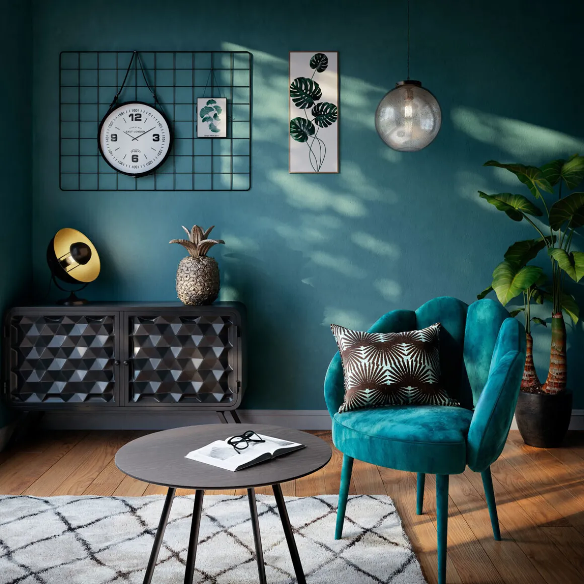 Bananera Artificial 120Cm