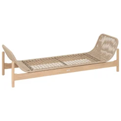 Banco DEONA gris pardo de madera acacia