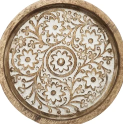 Bandeja De Madera Tamaño 1/2 22.5x4Cm