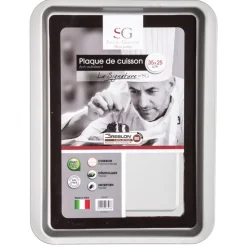 Bandeja Rect. Signature Negro 35x25Cm