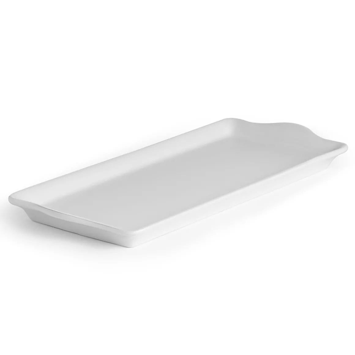 Bandeja rectangular de porcelana 34.5x15cm