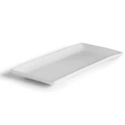 Bandeja rectangular de porcelana 35.5x15cm