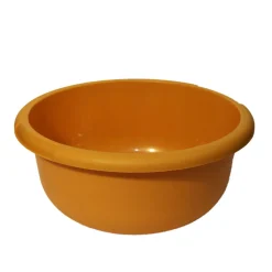 Barreño De Plástico Amarillo 8L