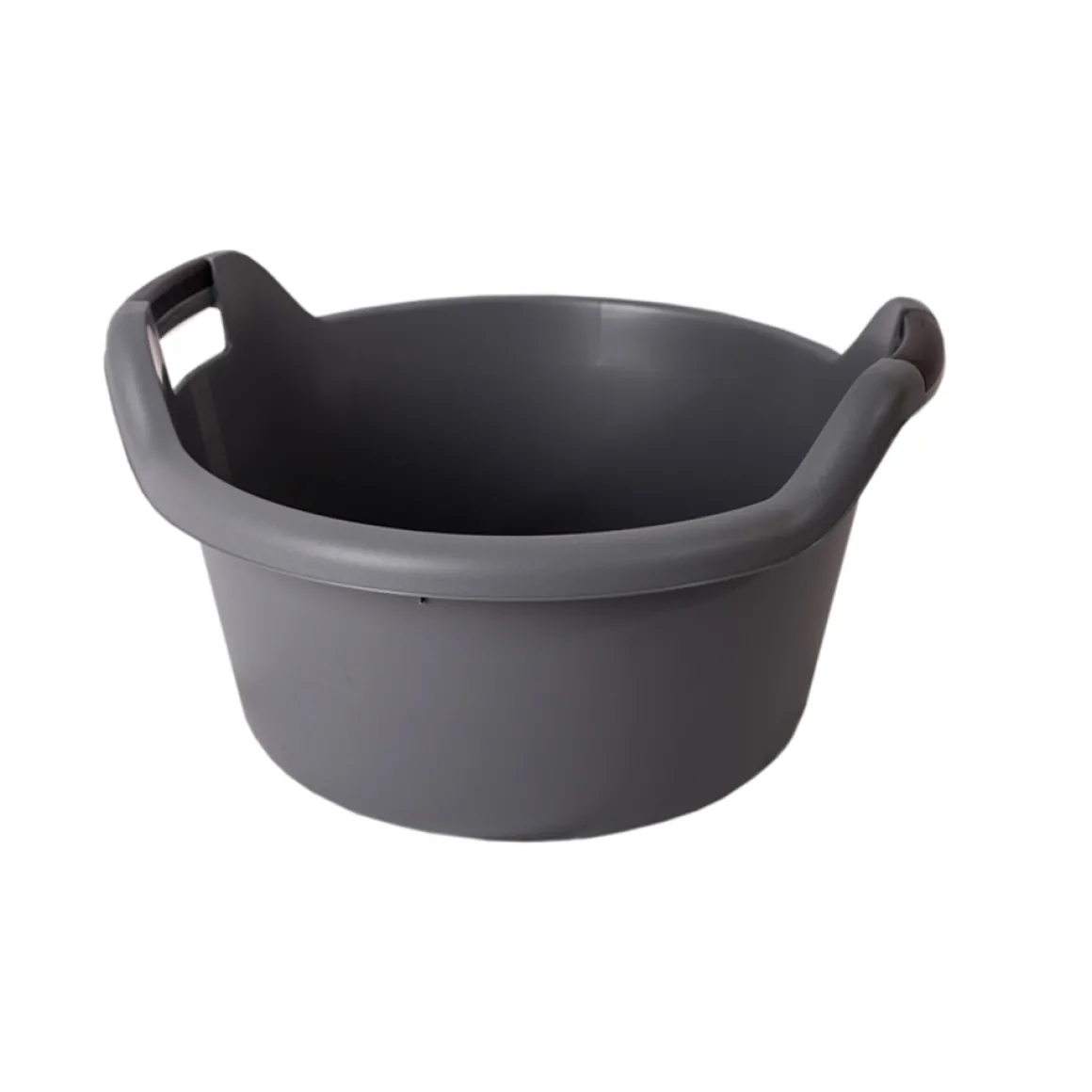 Barreño Redondo C/Asas Gris 30L