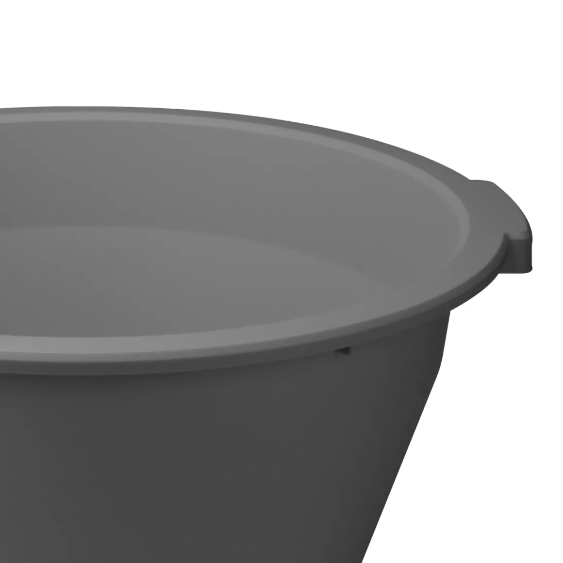 Barreño Redondo Gris 20L