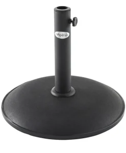 Base de parasol de hormigón negro 15Kg