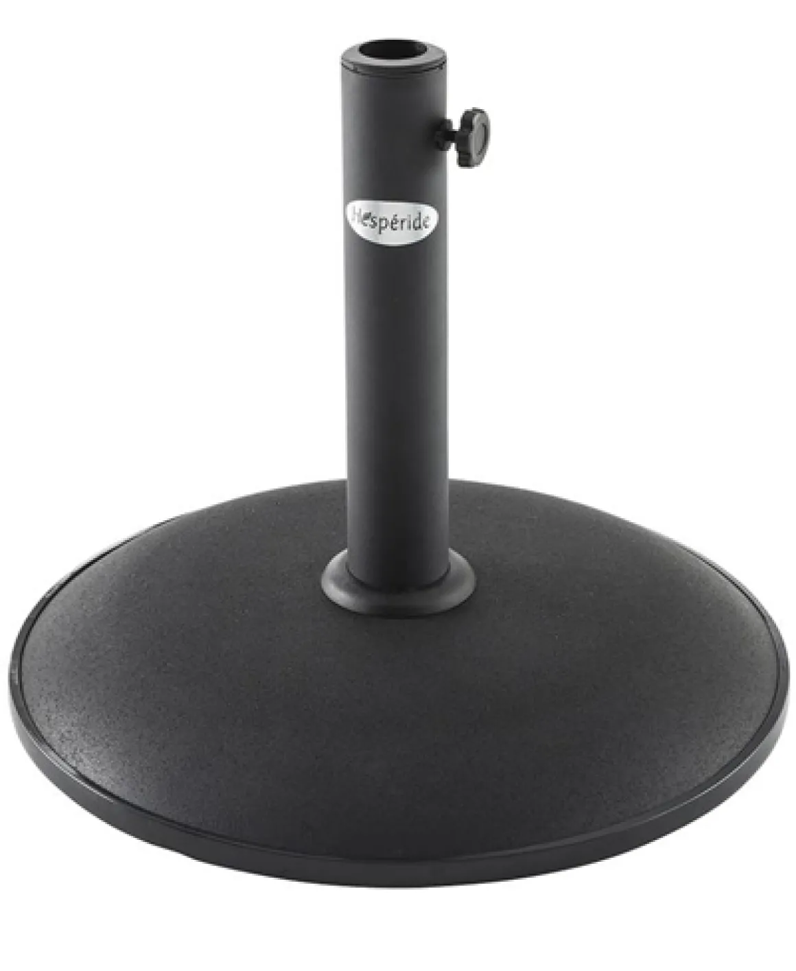 Base de parasol de hormigón negro 15Kg