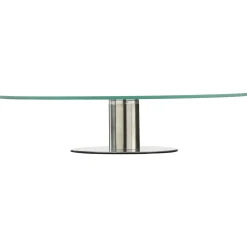 Base Giratoria De Vidrio C/Pie 30Cm