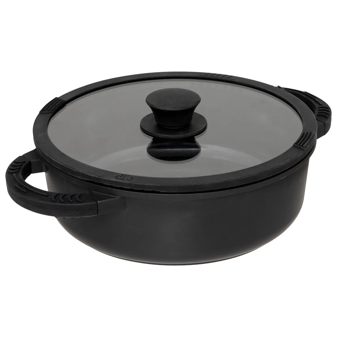 Batería de cocina 3 piezas negro 24cm