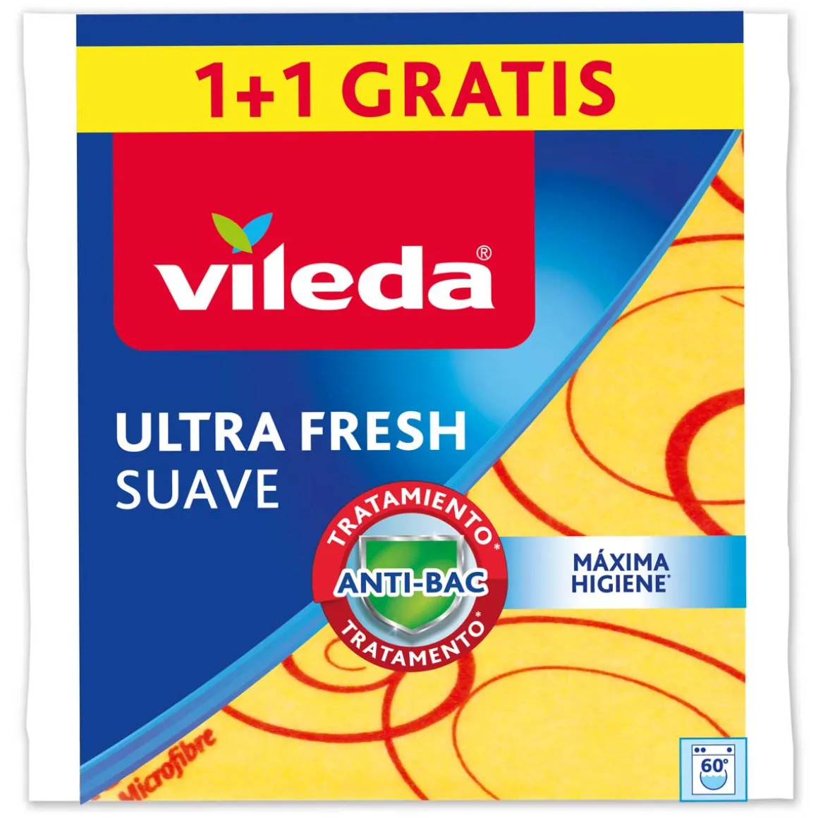 Bayeta Suave 1+1 Absorbente VILEDA
