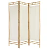 Biombo KAEL de bambú 135.5x170cm