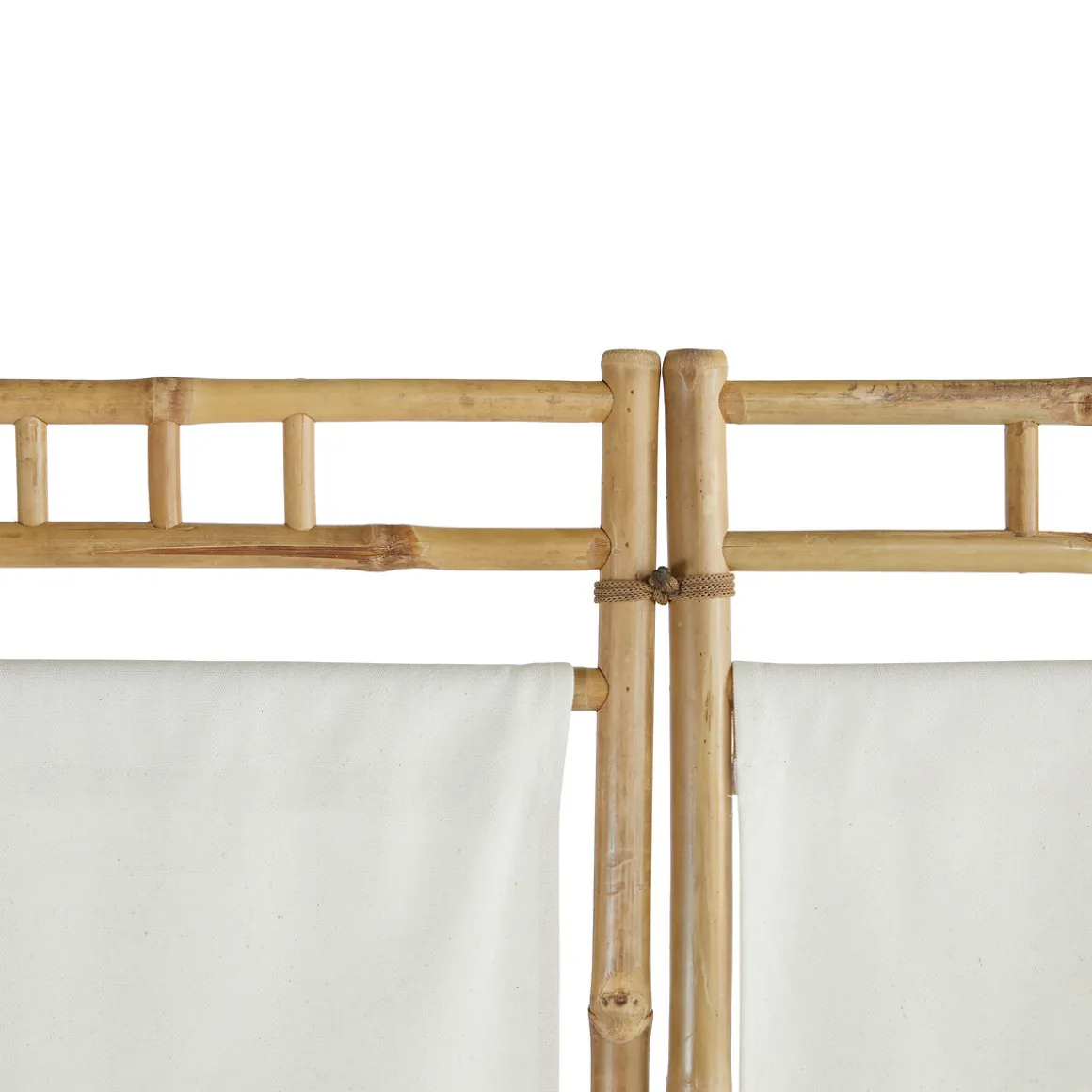 Biombo KAEL de bambú 135.5x170cm